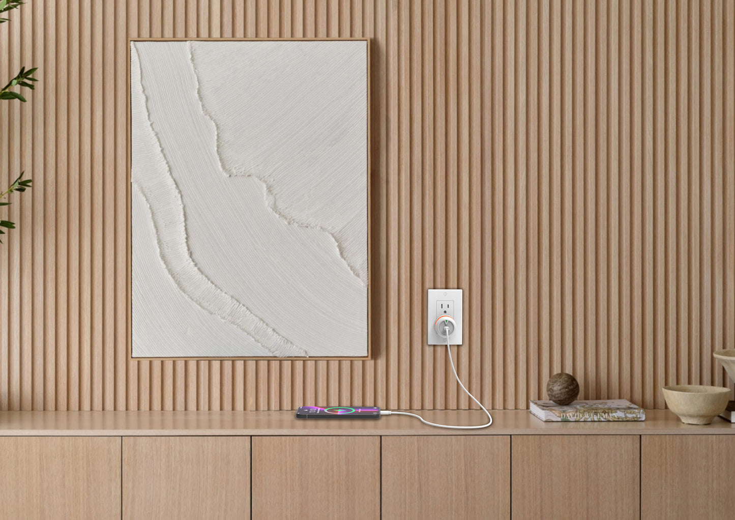 1- ViziCharge™ USB-C Wall Charger with ViziRing™