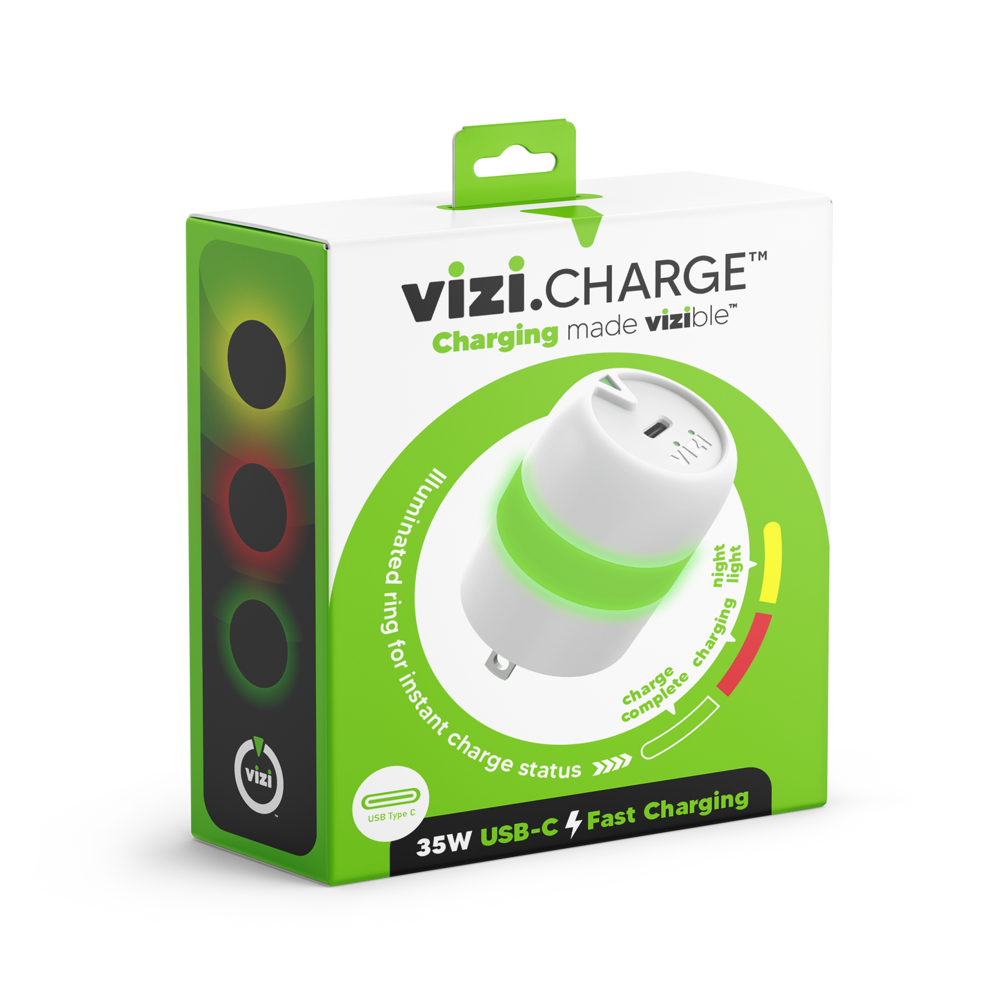 ViziCharge™ USB-C Wall Charger with ViziRing™
