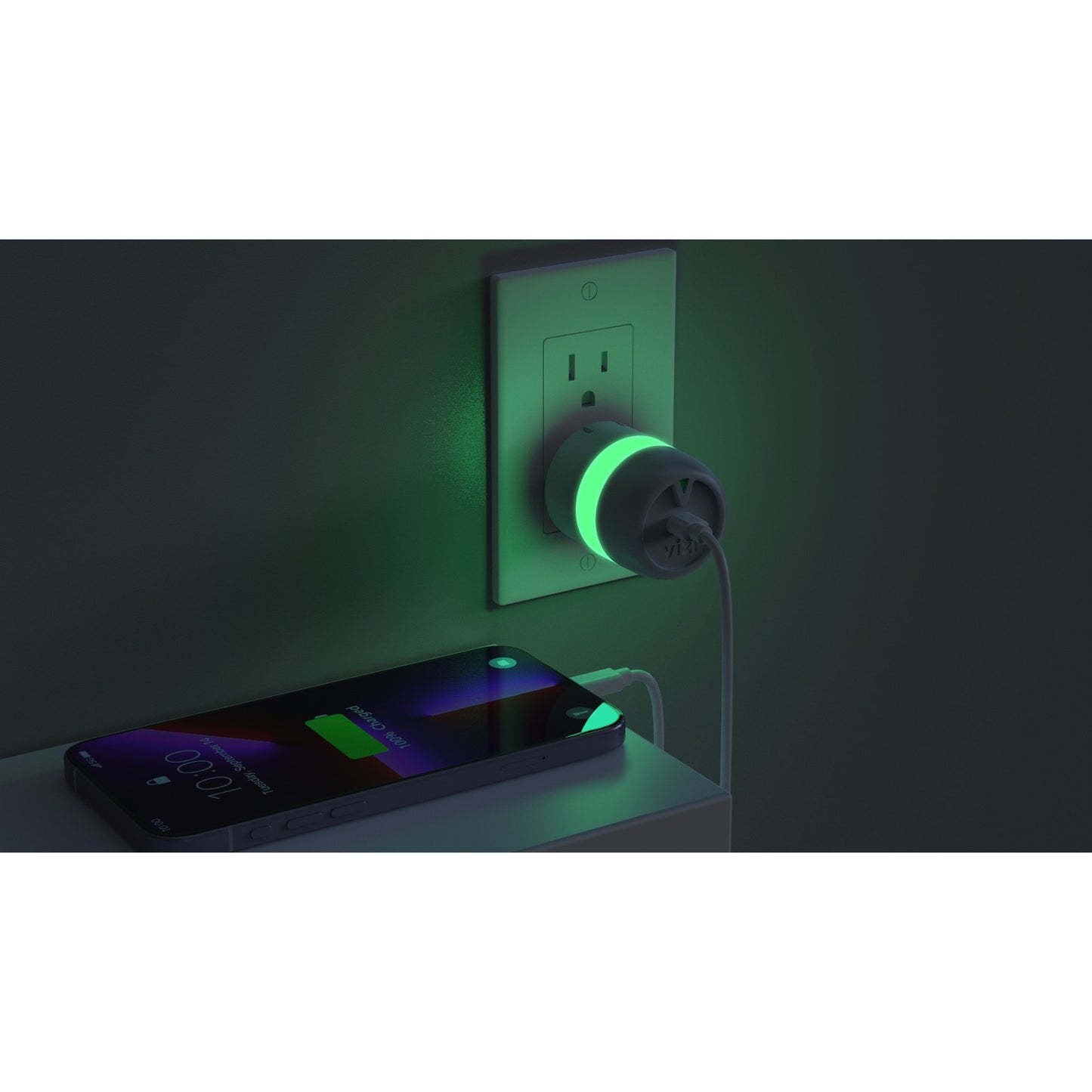 1- ViziCharge™ USB-C Wall Charger with ViziRing™